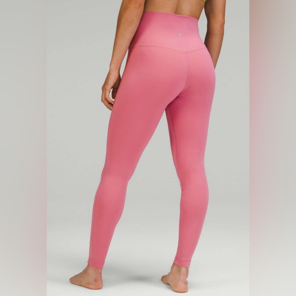 Lululemon Align High Rise 28” Leggings Pink 8 - Picture 3 of 5